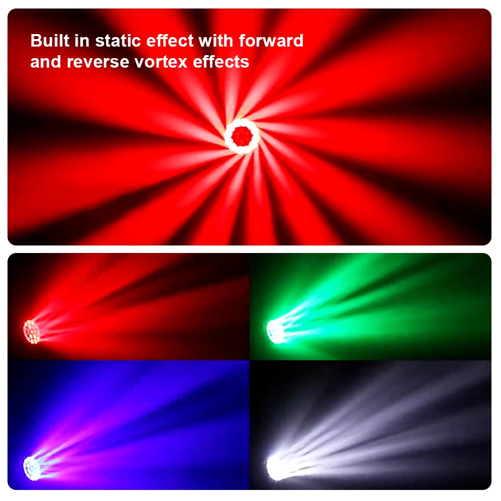 HAWKEYE 19x40W RGBW 4in1 LED moving head light with DMX control bee eye beam moving lights for stage disco party dj club using