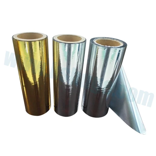 bopp metallized film / pet metallized thermal lamination films