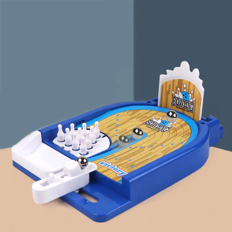 Educational Party Indoor Desktop Football Basketball Bowling Sport Toys Catapult Soccer Tabletop Board Game For Children