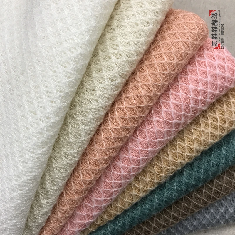 Knit fabric wrap photography props,Baby diamond fabric beanbag cover