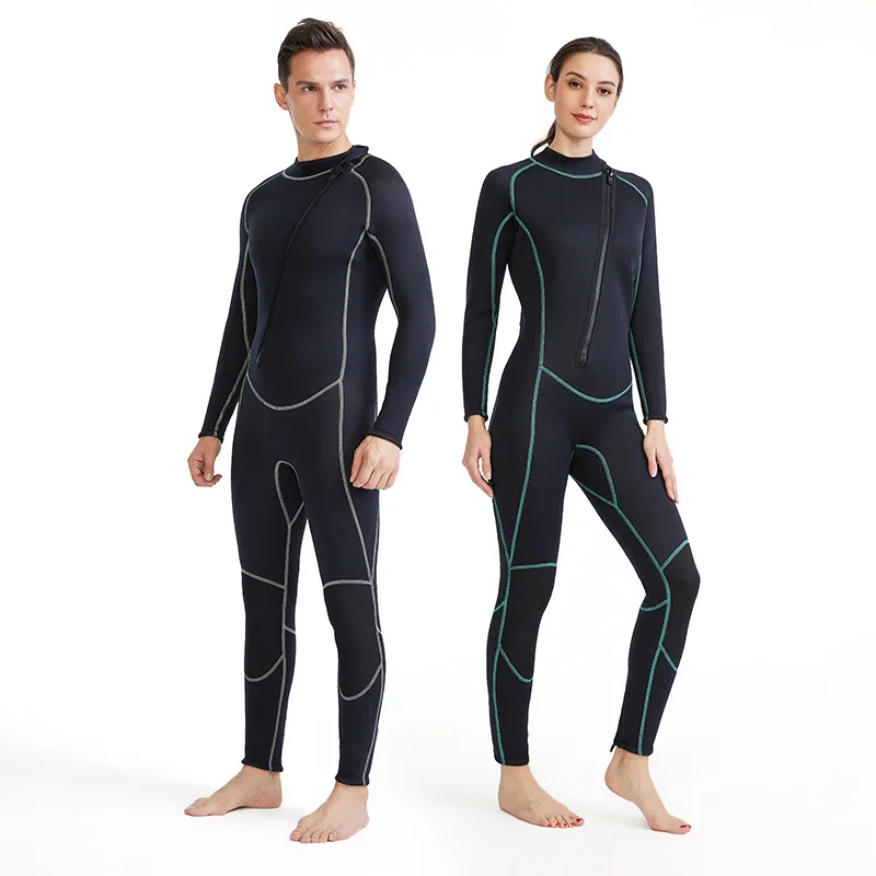 New design  3mm fishing wetsuit with SCR neoprene anti-slip keep warm surfing wetsuit