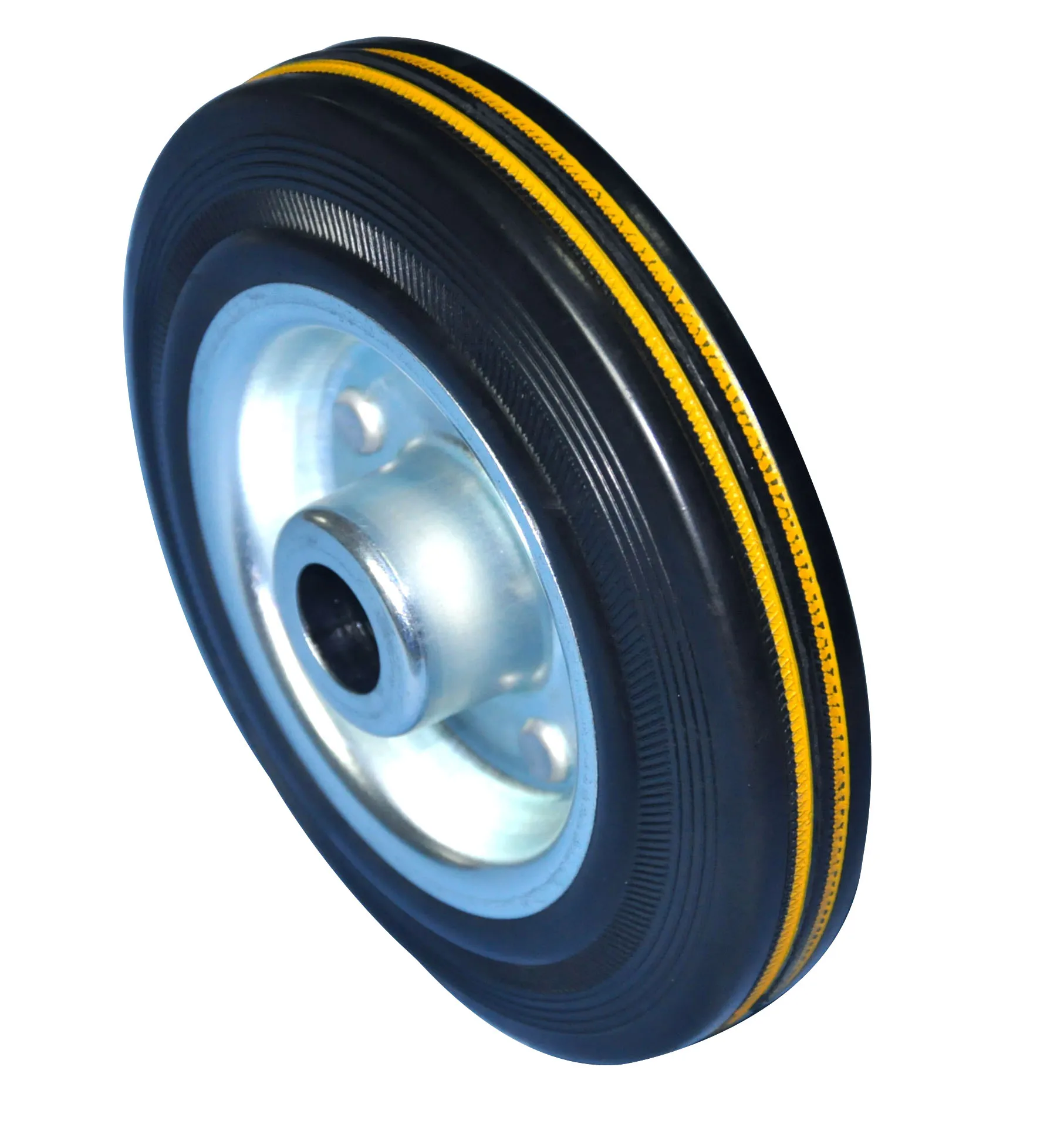 
 Оригинальные заводские товары, 160 мм стальной Железный промышленный резиновый ролик  