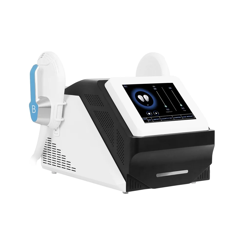 Аппарат Sinco EMSlim rf neo с 4 ручками портативный электрический стимулятор мышц ems скульптурный прибор для похудения Женский лазер
