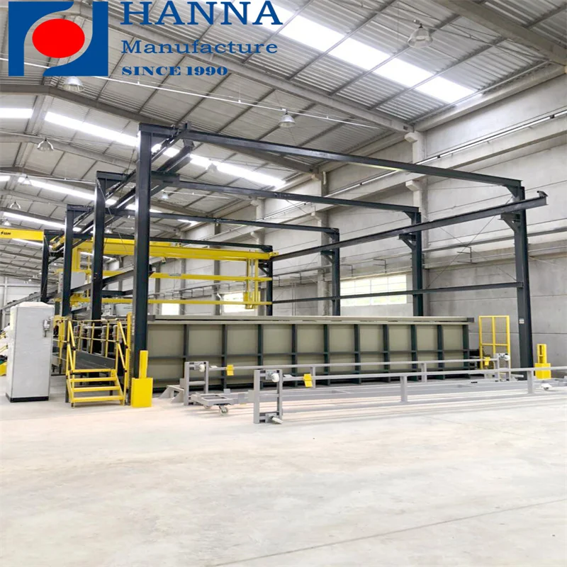 Full Automatic 2022 NEW Electrostatic Spray Painting Powder Coating Line With Dipping Tank Pre-treatment