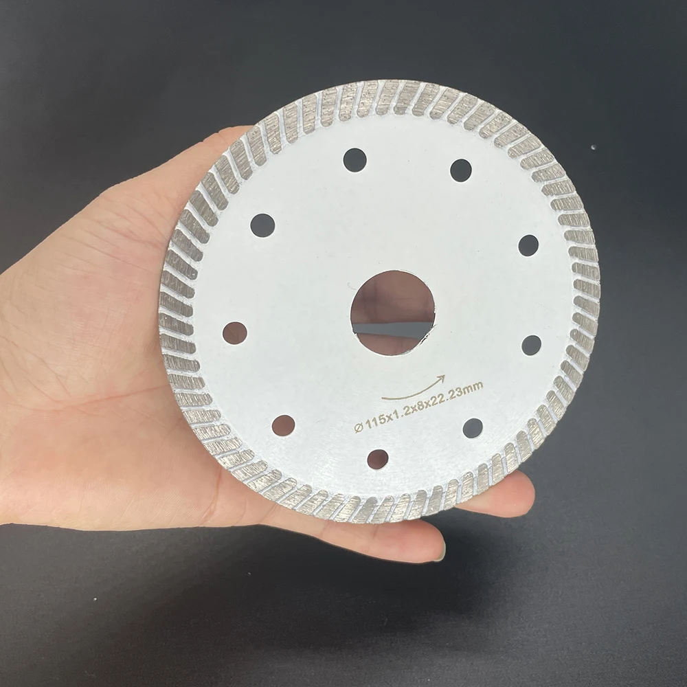 105/115/125mm Ultra Thin Turbo Diamond Saw Blade Cutting Disc for Tiles