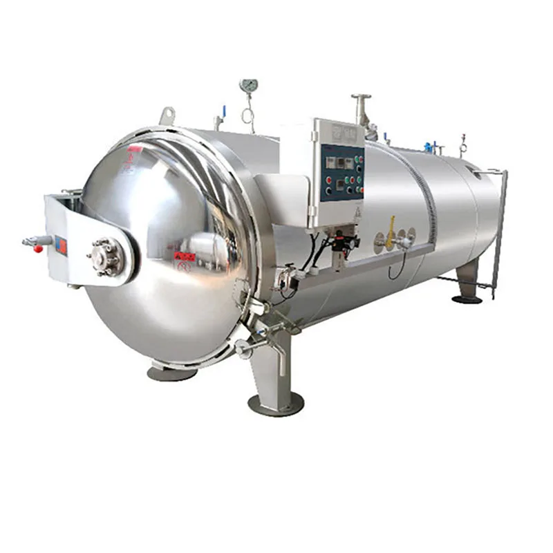 electric steam heating canning retort autoclave machine water bath retort
