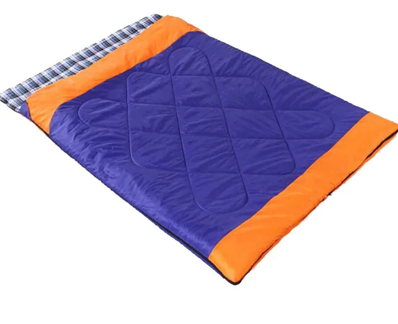 Detachable Three-in-one Flannel Widened and Thickened Sleeping Bag for Home and Outdoor Travel Sleeping Bag for Couples