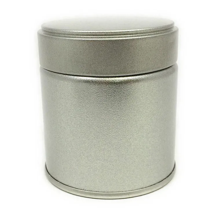 Organic Japanese Food Grade Matcha Powder Can Custom Packaging Power Iron Steel Matcha Tin Can