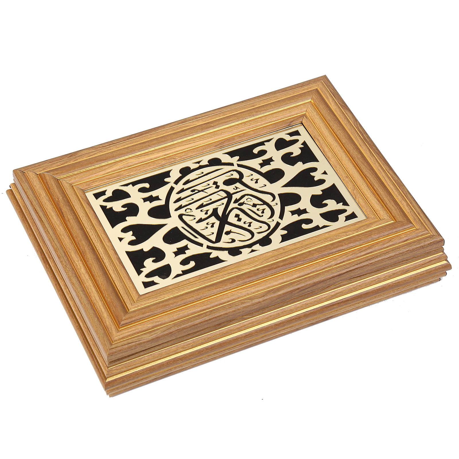 Large Wholesales koran quran book box Muslim Gift book box with line side