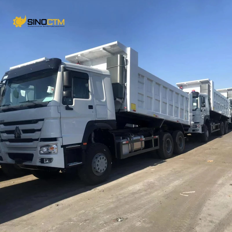 Heavy Duty 10-Wheel Dump Truck with 30 Ton Capacity for Construction Rubbish Hauling