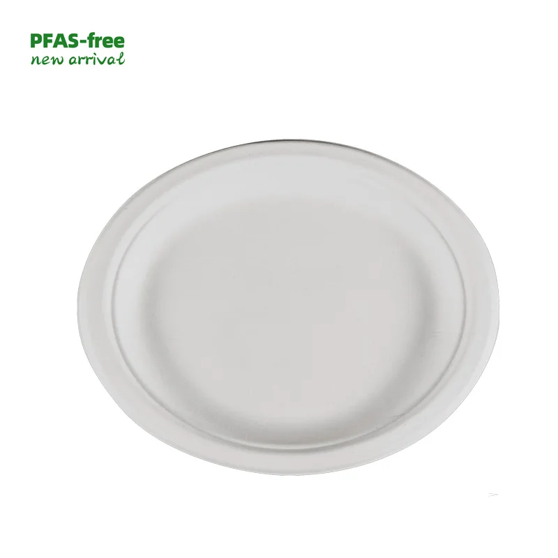 PFAS-free Direct factory price  Rectangle Food Naturel Food Packing Plates