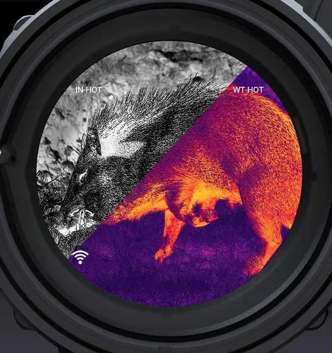 C18 Resolution 384x288 Thermal Monocular High Accuacy Outdoor Thermographic Telescope