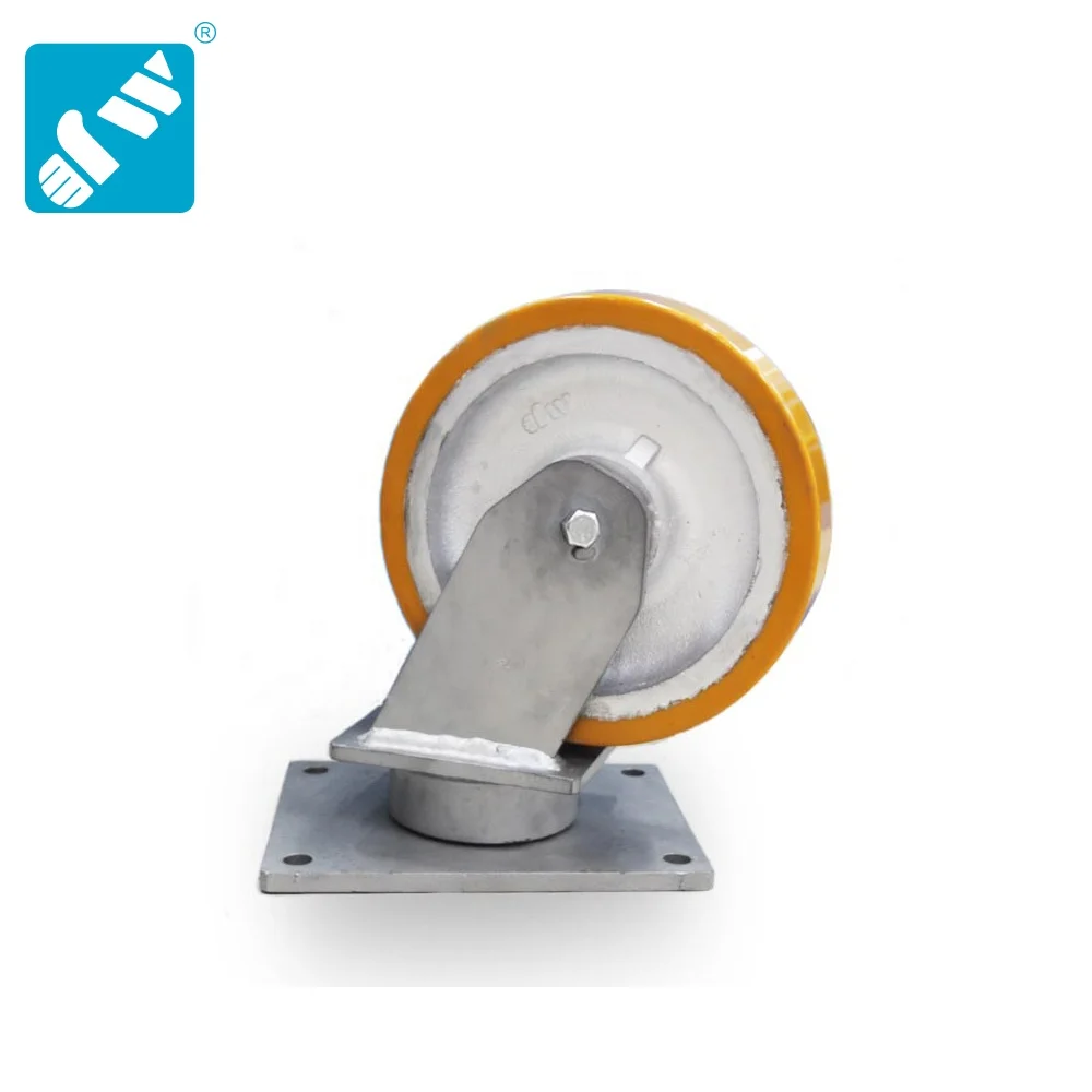 Lifting gantry crane swivel heavy duty casters wheel load capacity 7T