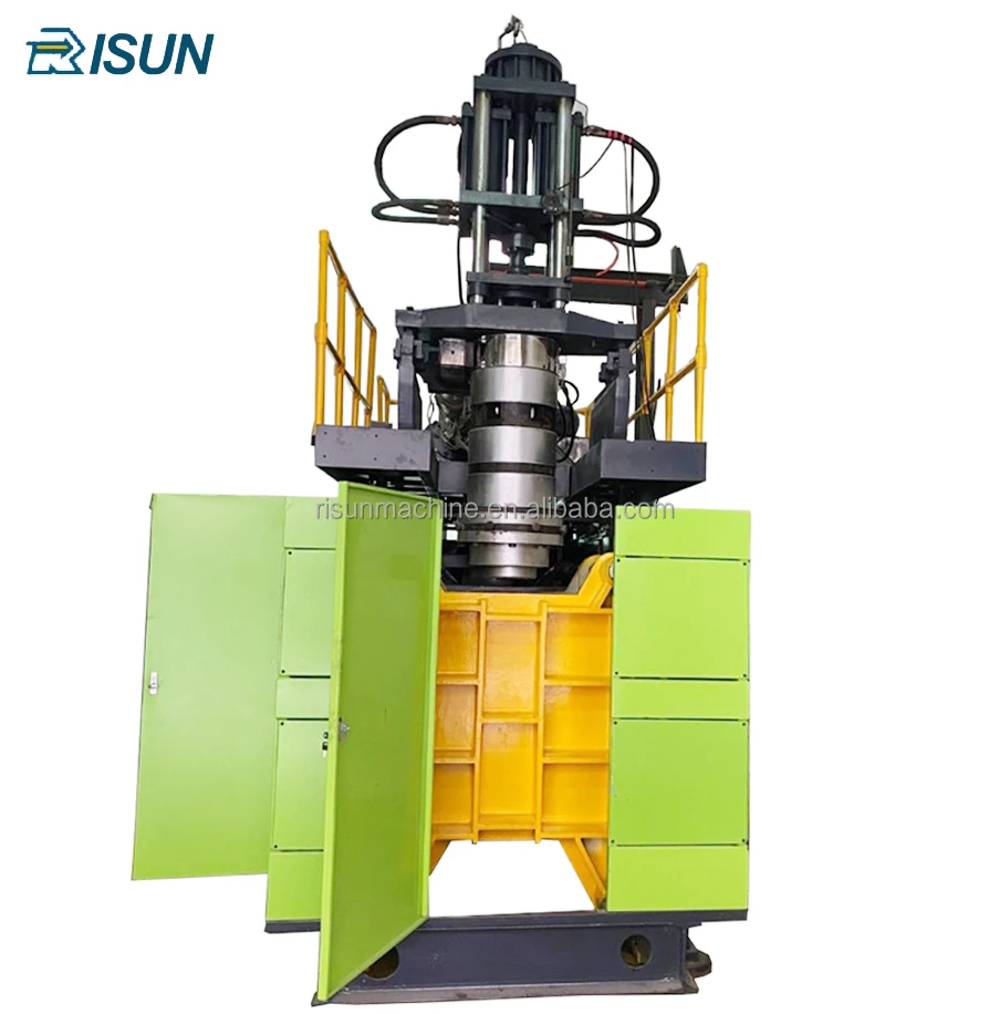 used 70mm model double station blow molding machine cheap price extrusion blow molding machine