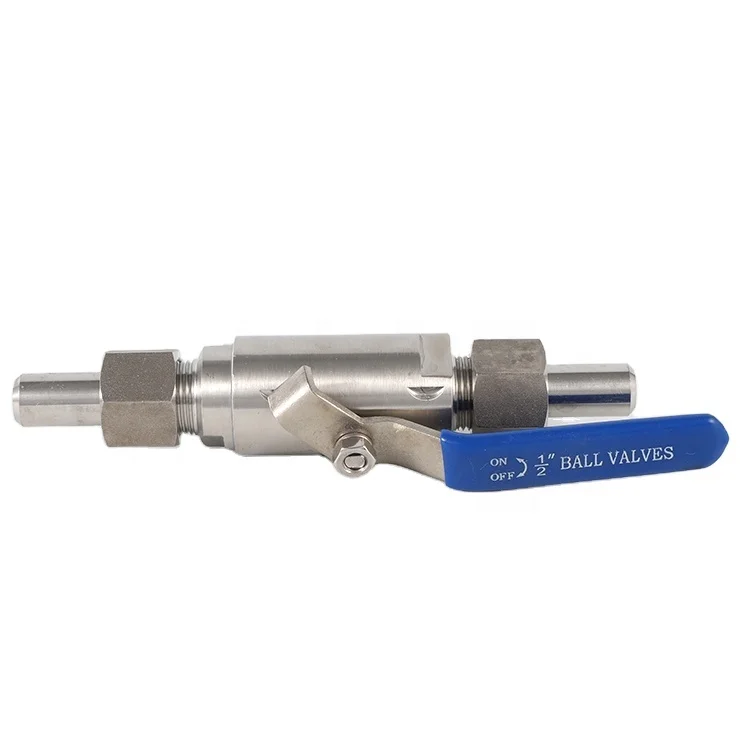 Valve Wholesale Male NPT Thread Stainless Steel Ball Valve With High Pressure
