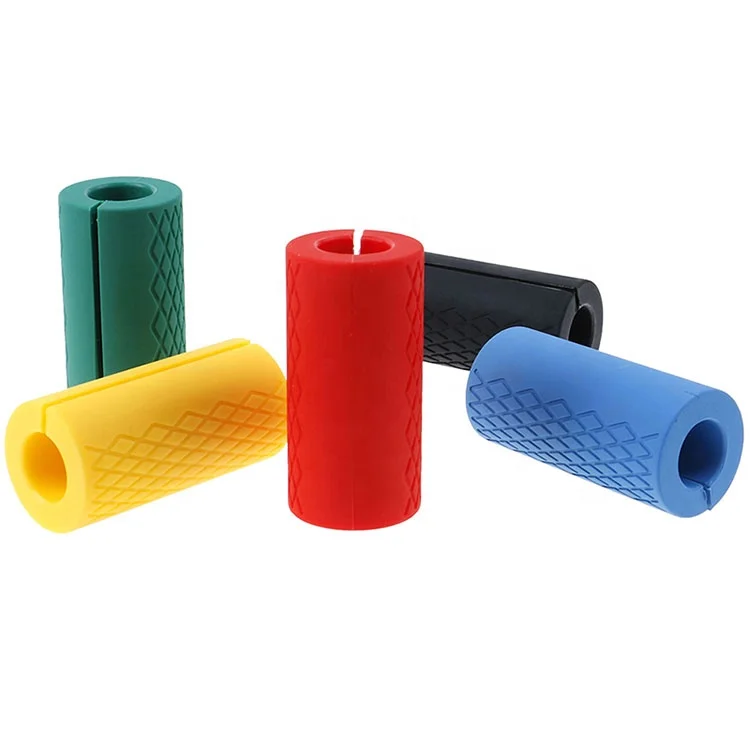 Silicone Fitness  Barbell Hand Grips for Dumbbell Training Barbell grip handle