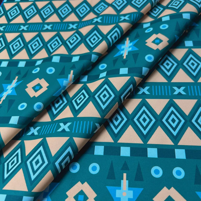 Shaoxing Supplier 80D SPH Floral Digital Printed Stretch Satin Fabric