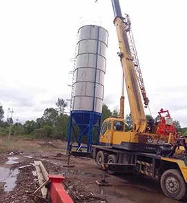  Строительные работы оборудование 60ton 100ton 200ton лист цемента Бин гранулятор