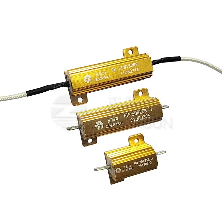 200W Threaded Non Inductive Chassis Mount LED Load High Power Resistor