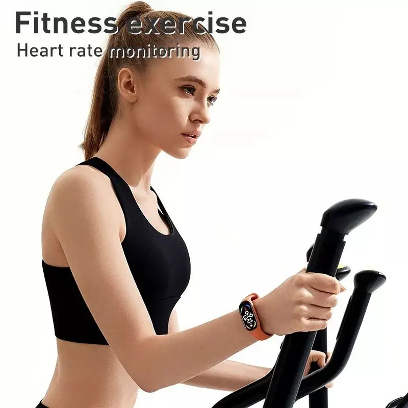 Clock Pedometer Reloges Sport Watch for Men Sport Watches for Women Bracelet Smart Band M7 Smart Band Smartwatch M7 Smart Watch