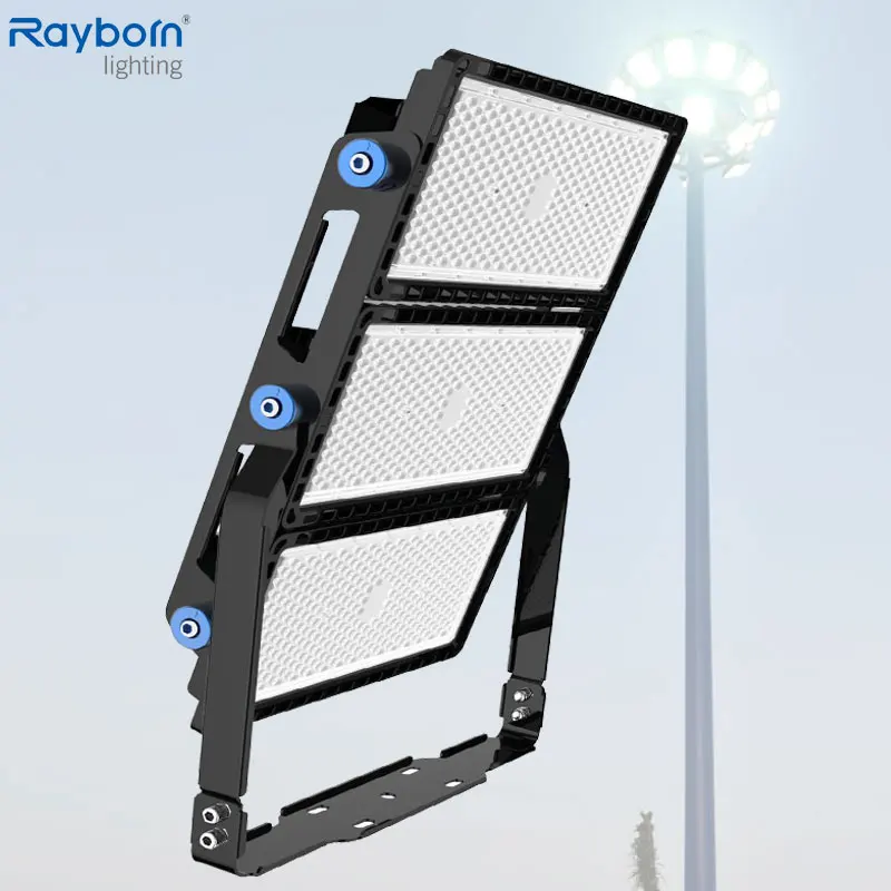 300w 400w 500w 1000w led flood light manufacturer with High Pole Wharf Soccer Football pitch hockey ball light