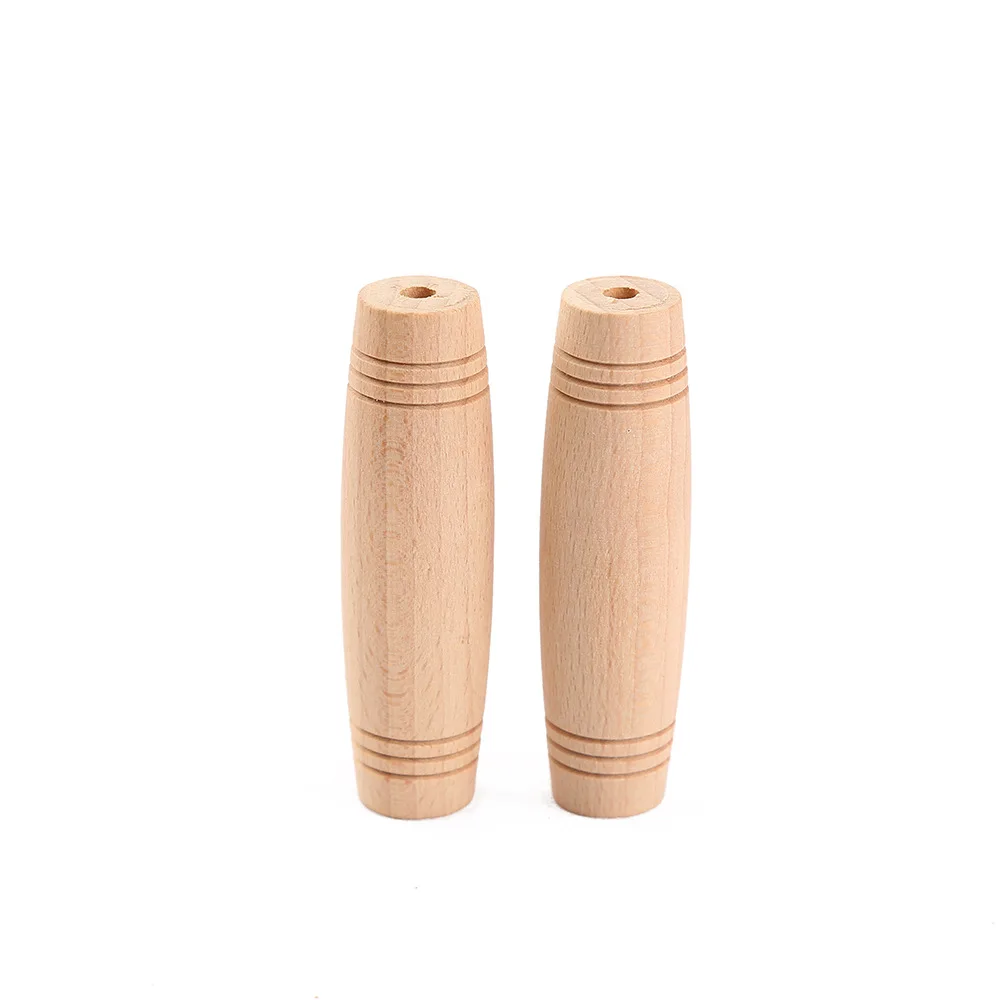 Beech wood bucket handle solid wooden handle 92x26mm