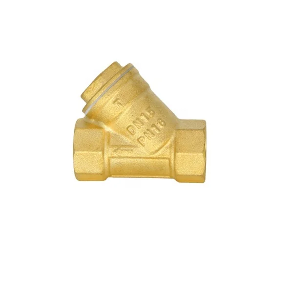 Y Type Strainer Valve Adjustable Water Pressure Industrial Valves For Water and Oil Medium Pressure Medium Temperature