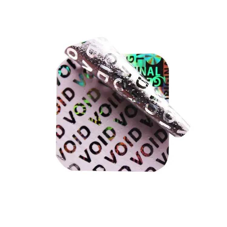 Custom Ready Stock Prevent Steal Hologram VOID Warranty Sticker Anti-counterfeiting Tamper Evident Seal Void Security Label