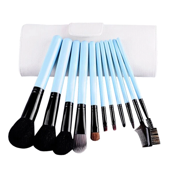 High End Complete 11PCS Beauty Makeup Brush Kit Professional Private Label Makeup Brushes Set