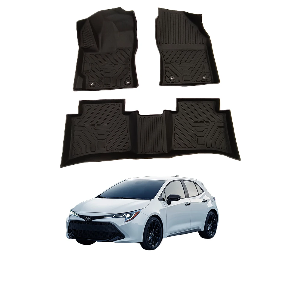 Chinese Factory Special Car Only Professional Manufacture TPE Car Floor Liner Foot Mat For Corolla 2020