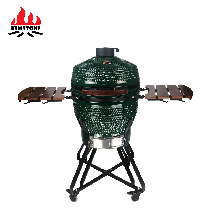 KIMSTONE 22 inch  Portable bbq grill ceramic kamado oven used for garden party