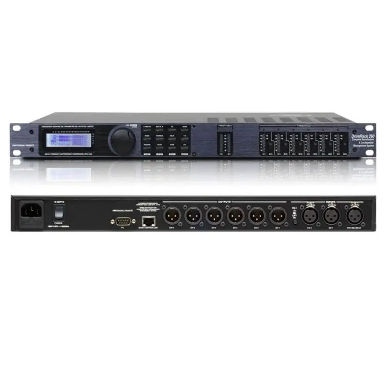 Audio Processor Drive Rack Dbx Driverack 260 PA Processor Audio Dsp Digital Audio Speaker Management Processor