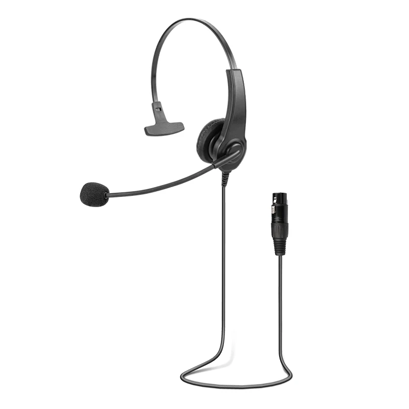 Tour Guide Headset Headphone Rhs-02-XLR4f/1e/Sc Two Way Communication