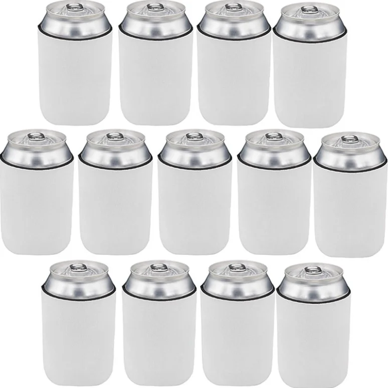 hot sale Ice beer drink cooler bag blank sublimation neoprene beer cover can cooler sublimation custom cans OEM logo