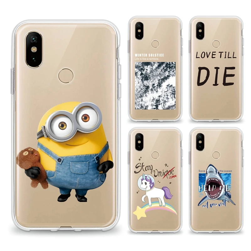 
Прозрачный чехол для телефона Huawei Enjoy 9e с индивидуальным дизайном, мягкий прозрачный чехол из ТПУ для Huawei Enjoy 9 9s 