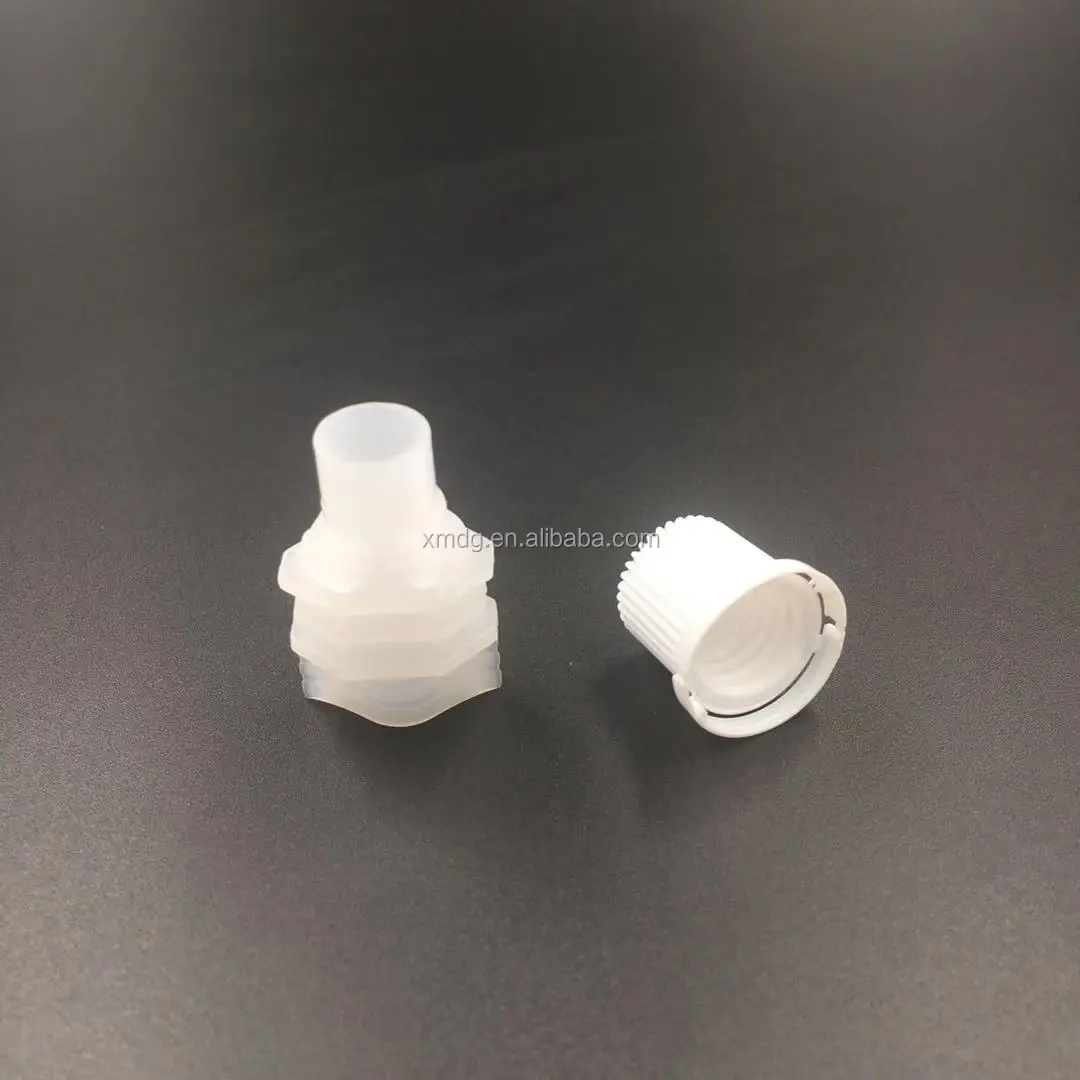 
flexible packaging pouch 8mm plastic cap for doypack 