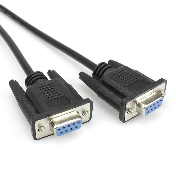 D-sub RS232 DB9 9 PIN serial female to female extension cable