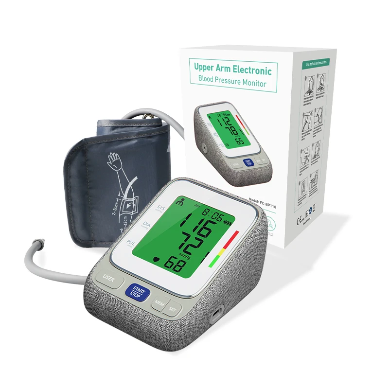 Portable Finicare Cheapest Blood Pressure Apparatus Machine Best Quality for Upper Arm For Family Health Care