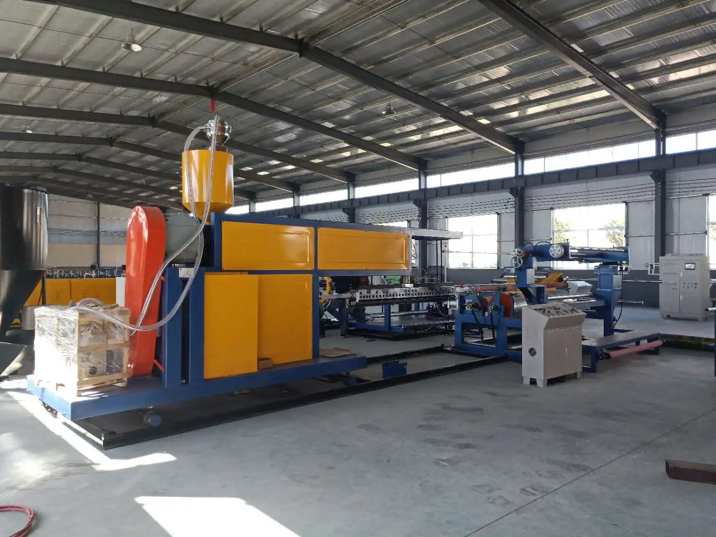 BOPP hot melting extruding coating laminating machine