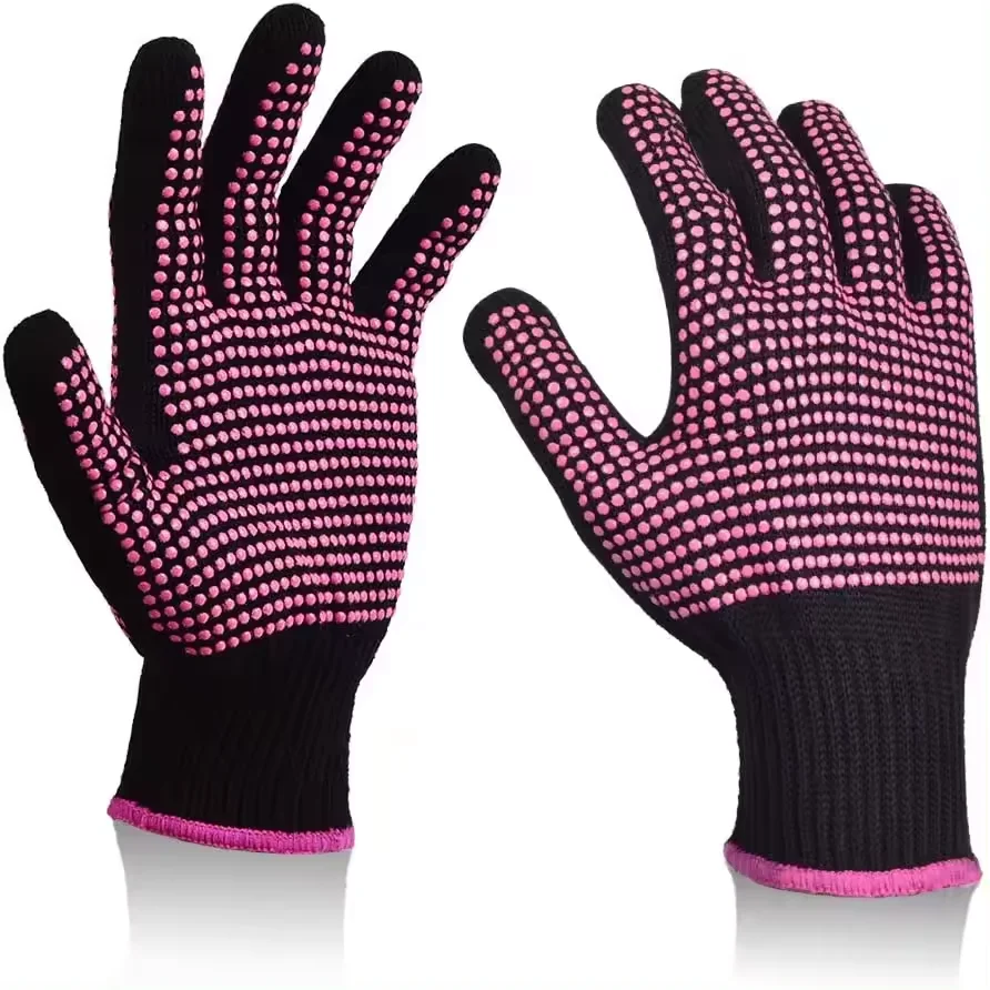 250 degree heat-resistant gloves PVC anti-slip heat-resistant gloves with silica gel