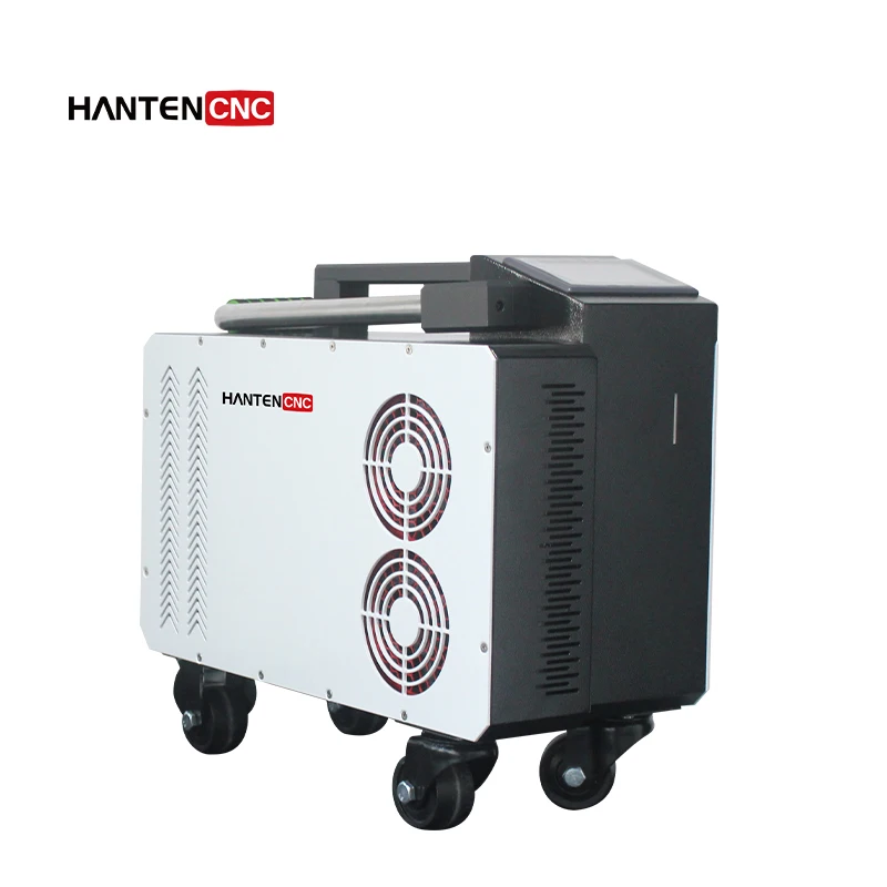 Smaller design outdoor 200w 300W Industrial Laser Machine for Rust and Paint Removal wood paint cleaning High-Efficiency