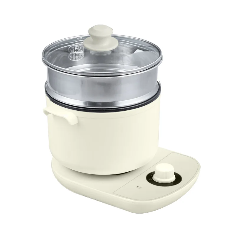 Портативная кухонная посуда, многофункциональная электрическая кастрюля для горячего приготовления, Высококачественная маленькая электрическая кастрюля для студентов и общежитий, электрическая кастрюля