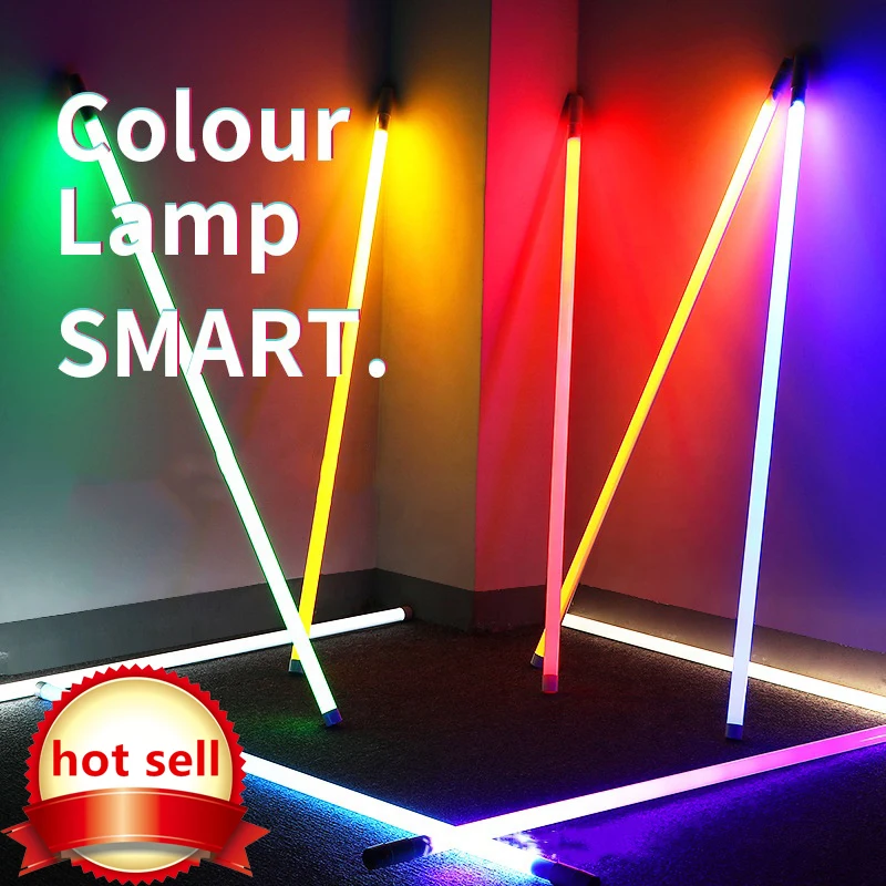 Светодиодная цветная портативная лампа с зарядкой, подвижная танцевальная студийная фотография, освещение, атмосфера, живое вещание, беспроводная лампа-палочка
