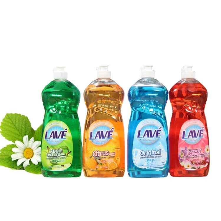 Easy remove 750ml soft gentle dishwashing liquid