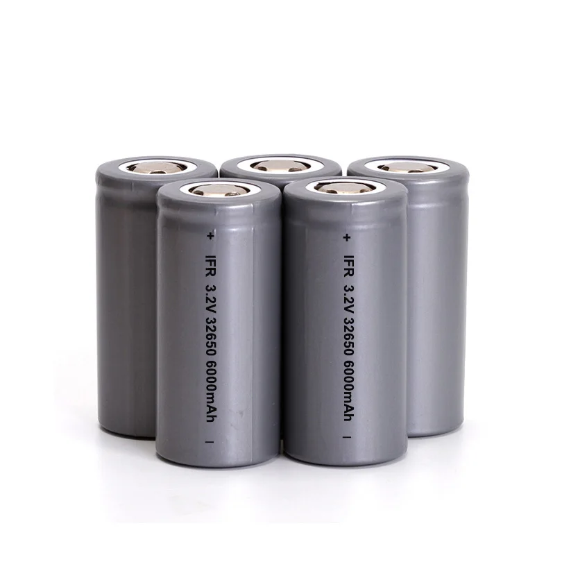 BIS Approved 32650 3.2v LiFePO4 Battery Cells 6000mAh