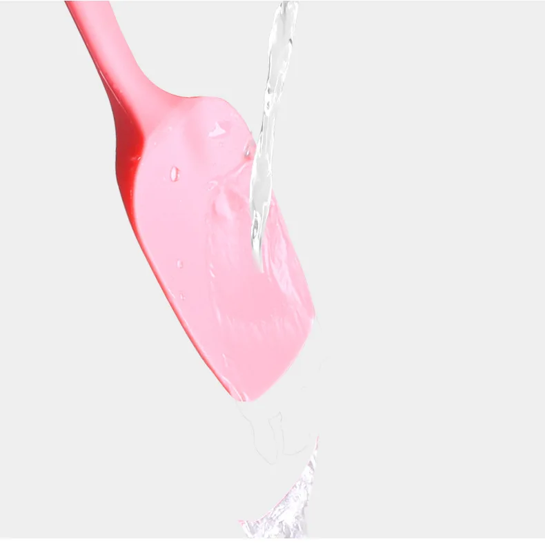 6547 Бытовая кухонная утварь из силикагеля для выпечки, набор из 5 предметов, маленькая цветная кухонная лопатка из силикагеля