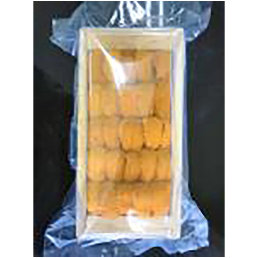 Деликатный вкусный вкус морской урчин Япония свежие замороженные