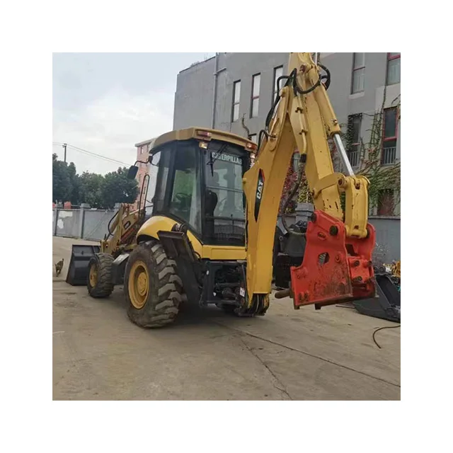 Original Caterpillar Backhoe Loader CAT420F Used Hydraulic Backhoe Loader