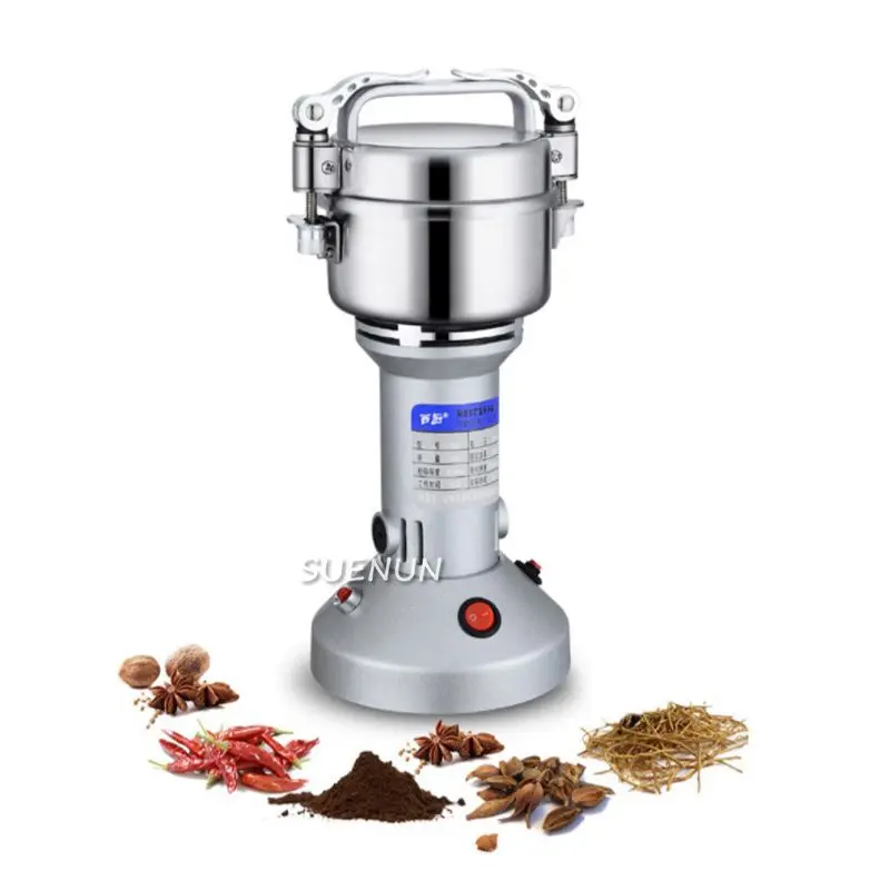 Portable Stainless Steel Best Motor Mini Electric Grain Weed Salt Spice Food Coffee Pepper Mill Grinder Machine