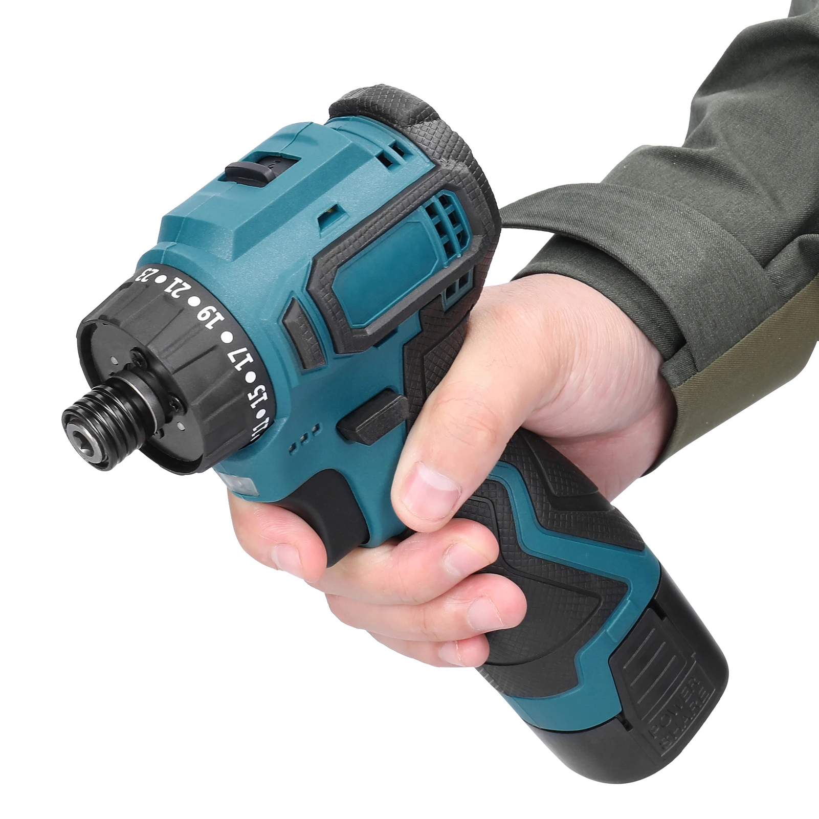 18V Lithium Screwdriver 45N.M Torque Adjustable 2 Speed Multifunctional Repairing Tool Kit Brushless Motor Electric Screw Driver